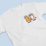 In My Cat Mom Era - Dog & Cat Personalized Custom Back And Front Printed Unisex T-shirt - Gift For Pet Owners, Pet Lovers