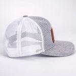 Always The Best One In My Heart - Family Leather Patch Hat - Gift For Dad