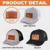 Where I Go, Joy Is Sure To Follow - Dog Personalized Custom Leather Patch Hat - Gift For Pet Owners, Pet Lovers