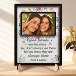 Custom Photo Best Friend Gifts - Personalized Wooden Plaque