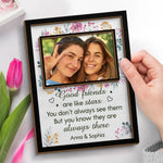 Custom Photo Best Friend Gifts - Personalized Wooden Plaque