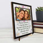 Custom Photo Best Friend Gifts - Personalized Wooden Plaque