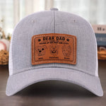 Your Loyal Pup Is Forever Grateful - Dog Personalized Custom Leather Patch Hat - Gift For Dad, Dog Lovers