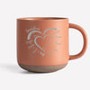 First Mom Now Grandma - Family Personalized Custom Pottery Mug - Gift For Mom, Grandma
