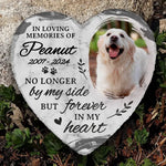 Custom Pet Photo Dog Memorial Gifts - Personalized Memorial Stone