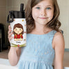 God Says I Am - Personalized Custom Kid Water Bottle - Back To School Gift For Kid, Grandkid