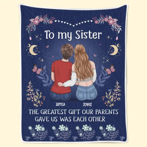 The Rarity And Invaluability Of Friendship
 - Bestie Personalized Custom Blanket - Gift For Best Friends, BFF, Sisters