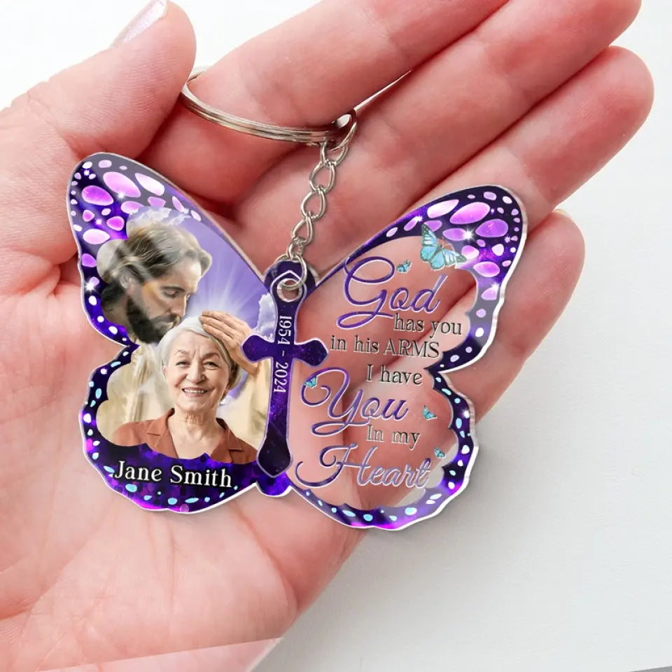 Phone Call Memory Keychain To My Man/Woman Personalised Photo Couple ...
