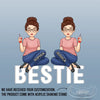 Friends Forever - Bestie Personalized Custom Acrylic Shaking Stand - Gift For Best Friends, BFF, Sisters