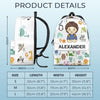 The Future Of The World Is In My Classroom Today - Personalized Custom Kid Backpack - Back To School Gift For Kid