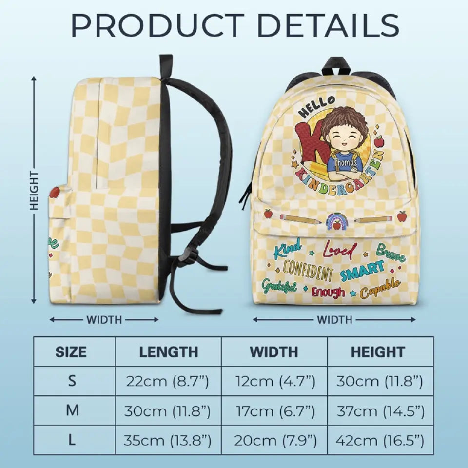 School shops bag personalized | Schoolchild | For the first day of school