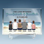 Custom Name Grandparents and Grandkids Gifts - Personalized Shaped Acrylic Plaque