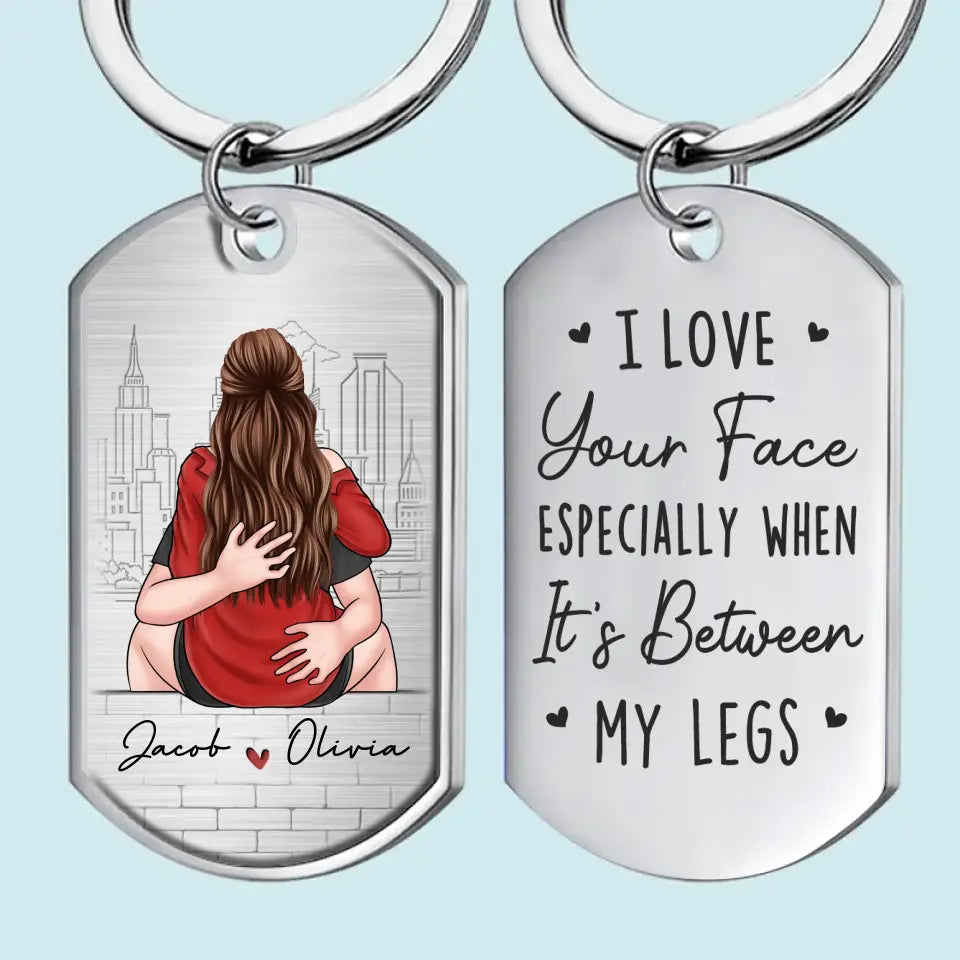 The One Whom My Soul Loves - Couple Personalized Custom Keychain - Gif -  Pawfect House