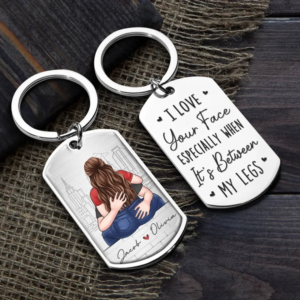 The One Whom My Soul Loves - Couple Personalized Custom Keychain - Gif -  Pawfect House