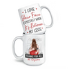 Your Smile Makes Me Smile - Couple Personalized Custom Mug - Gift For Husband Wife, Anniversary