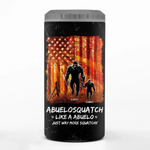 Custom Name Papa Sasquatch Gifts for Dads - Personalized Can Cooler