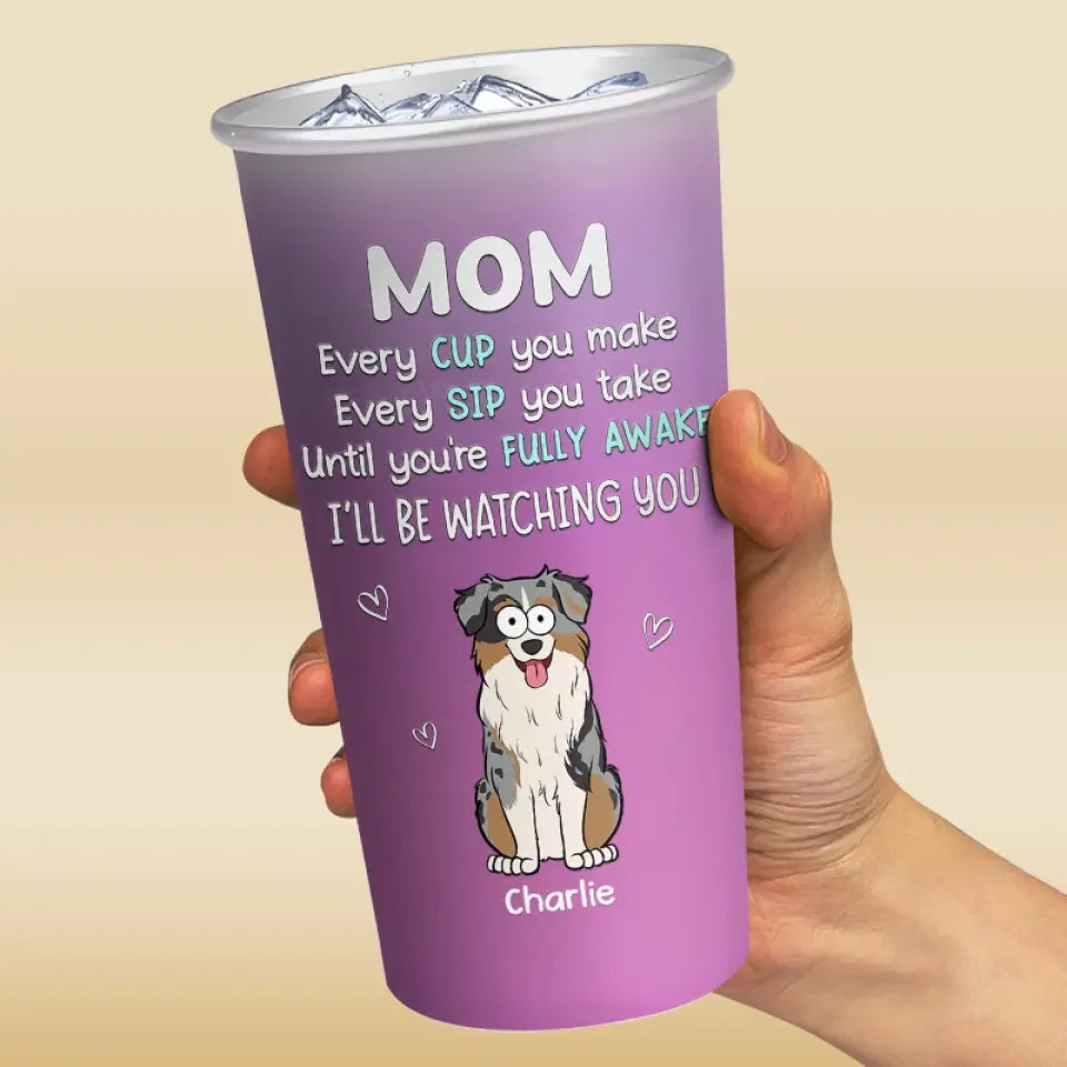 Thanks For Picking Up Our Poo - Dog Personalized Custom Aluminum Changing Color Cup - Gift For Pet Owners, Pet Lovers