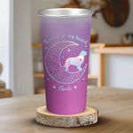 Custom Name Pet Memorial Gifts - Personalized Aluminum Changing Color Cup