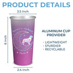 Custom Name Pet Memorial Gifts - Personalized Aluminum Changing Color Cup