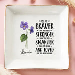Custom Name Inspirational Keepsake - Personalized Jewelry Dish
