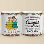 You'd Be The First Person I'd Call - Bestie Personalized Custom Mug - Gift For Best Friends, BFF, Sisters
