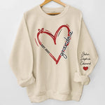 Custom Name Grandma Family Gifts - Personalized Sweater