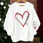 Custom Name Grandma Family Gifts - Personalized Sweater