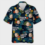 Custom Photo We Know Summer Is The Height Of Being Alive - Family Personalized Custom Unisex Tropical Hawaiian Aloha Shirt - Summer Vacation Gift, Gift For Family