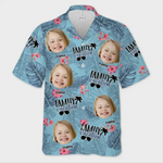 Custom Photo Summer Was Our Best Season - Family Personalized Custom Unisex Tropical Hawaiian Aloha Shirt - Summer Vacation Gift, Gift For Family Members
