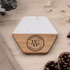 Love Was Made For Me And You - Couple Personalized Custom Marble Wood Coaster - Gift For Husband Wife, Anniversary