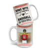 Hone Skills, Unburdened By Wins- Family Personalized Custom Mug - Gift For Family Members, Baseball Players, Baseball Lovers