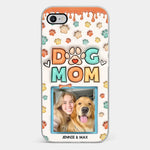 Custom Photo Best Dog Mom Ever - Dog & Cat Personalized Custom 3D Inflated Effect Printed Clear Phone Case - Gift For Pet Owners, Pet Lovers