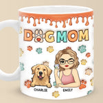 Custom Name Dog Mom Gifts for Women - Personalized Mugs