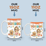 Custom Name Dog Mom Gifts for Women - Personalized Mugs
