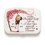 Custom Name Love Reminder Gift for Wife - Personalized Jewelry Case