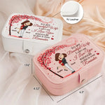 Custom Name Love Reminder Gift for Wife - Personalized Jewelry Case