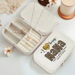Most Loved Great Grandma - Family Personalized Custom Jewelry Case - Gift For Mom, Grandma