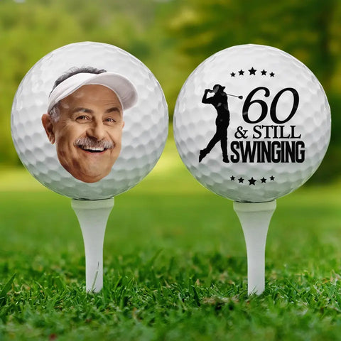 Custom Photo Golf, Like Measles, Should Be Caught Young - Personalized Custom Golf Ball - Appreciation, Retirement Gift For Coworkers, Golfers