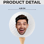 Custom Photo Funny Golf Gifts for Men - Personalized Golf Ball