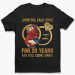 Custom Name Funny Anniversary Gifts for Couples - Personalized Apparel