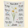 Celebrate The Bestie Bond With This - Bestie Personalized Custom Blanket - Gift For Best Friends, BFF, Sisters