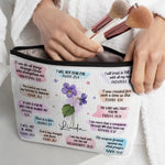 Custom Name Christian Gifts for Women - Personalized Cosmetic Bag