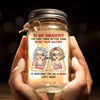 Mothers And Daughters Are Closest, When Daughters Become Mothers - Family Personalized Custom Mason Jar Light - Gift For Mom, Daughter