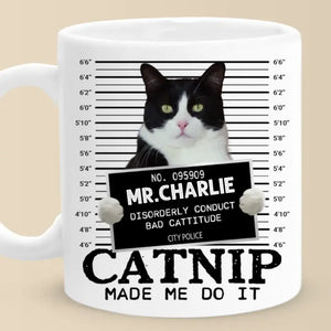 Custom Photo Think Pawsitive Be Pawerful - Dog & Cat Personalized Custom Mug - Gift For Pet Owners, Pet Lovers