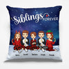 Christmas Is Best When Shared With Family - Family Personalized Custom Pillow - Christmas Gift For Family Members