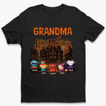 Custom Name Halloween Gifts for Grandma - Personalized Apparel