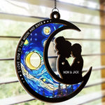 Custom Name Mother Daughter Gifts - Personalized Suncatcher Ornament