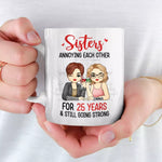 In My Friend, I Find A Second Self - Bestie Personalized Custom Mug - Gift For Best Friends, BFF, Sisters