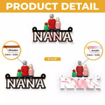 A Grandma's Love Never Grows Old - Family Personalized Window Hanging Suncatcher - Gift For Grandma