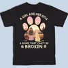 You Are Never Gone From My Heart - Dog Personalized Custom Back Printed Unisex T-shirt, Hoodie, Sweatshirt - Gift For Pet Owners, Pet Lovers